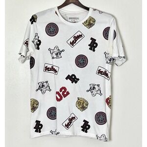 True‎ Religion Jeans Patch T-Shirt Men's Small Hip Hop Streetwear